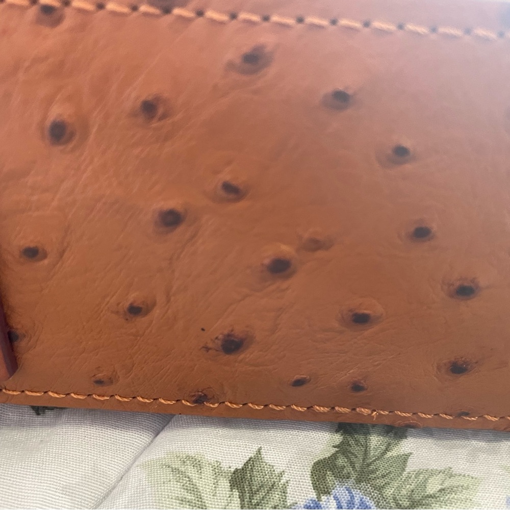 Dooney and Burke MLB Phillies Brown Leather Handbag and Wallet Set - Picture 4 of 7